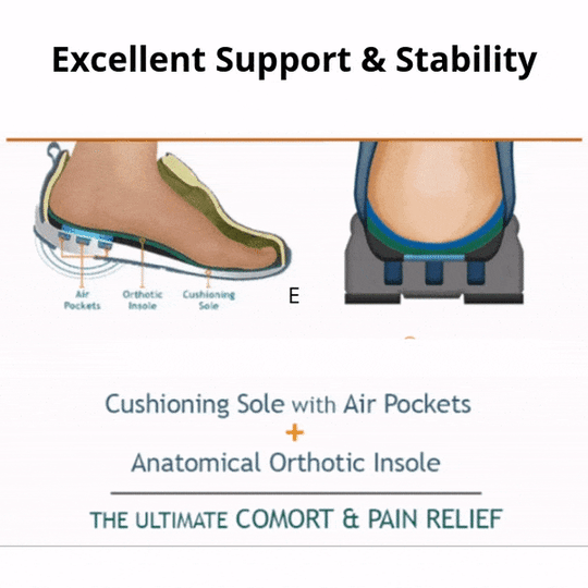 Mens Orthopedic Support Anti-Puncture Work Boots Waterproof Anti-Sprain Hiking Boots